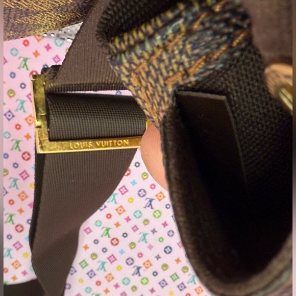 Authentic Louis Vuitton Damier Ebene Geronimo Bum/Sling Crossbody Bag - Picture 12 of 14
